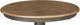 John Thomas Furniture® Dining Essentials Hickory Top Dining Table with Coal Pedestal Base-1