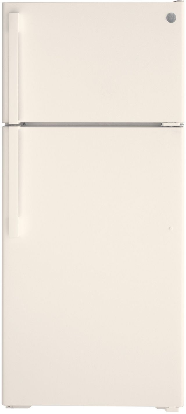 GE® 16.6 Cu. Ft. Bisque Top Freezer Refrigerator
