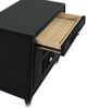 Crown Mark Armany Black Nightstand-3
