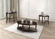 Furniture of America® Orkdal Walnut End Table-1
