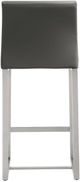 TOV Furniture Denmark Grey Set Of 2 Steel Counter Stool-1