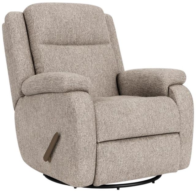 Flexsteel® Magnus Overcast Swivel Gliding Recliner-0