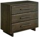 Universal Explore Home™ Modern Sable 3-Drawer Nightstand-0