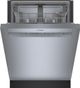 Bosch® 100 Series 24" Stainless Steel Front Control Built In Dishwasher-1
