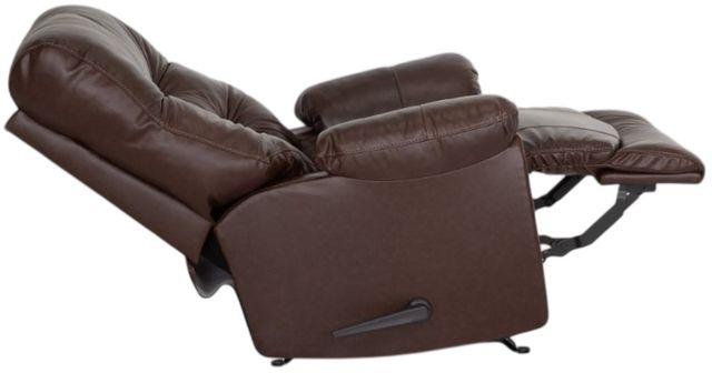 Franklin™ Trilogy Federica Brown Leather Power Rocker Recliner-1