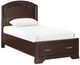 Homelegance® Hudson Cherry Twin Storage Platform Bed-0