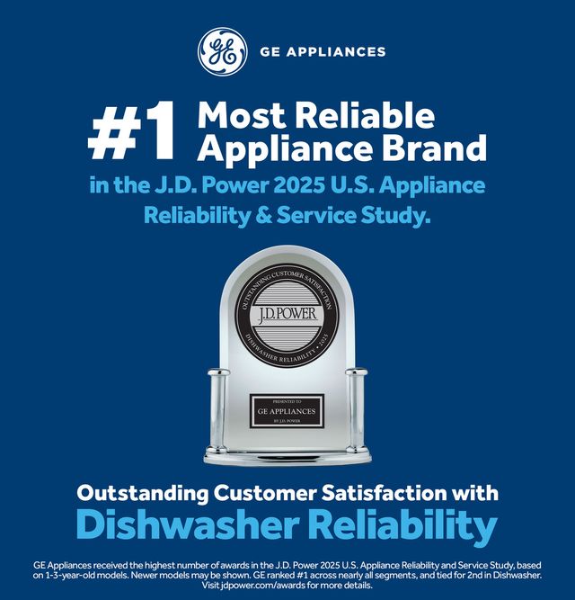 GE® ENERGY STAR® 24" Fingerprint Resistant Stainless Steel Top Control Built-In Dishwasher with Sanitize Cycle-1
