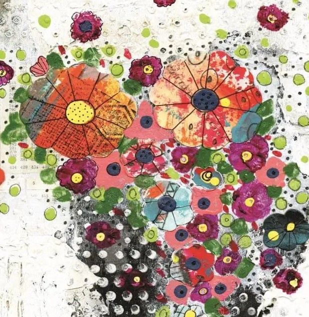 Classy Art Floral II by Sarah Ogren Wall Art-1