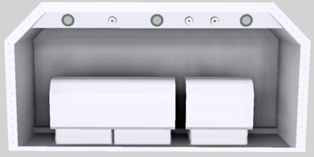 Vent-A-Hood® Designer Series 48" White Wall Mounted Range Hood-1