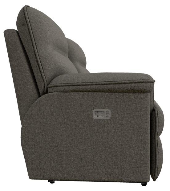 La-Z-Boy® Jay Granite Power Reclining Loveseat with Console, Headrest, and Lumbar-2