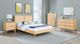 Powell® Claudette Natural Queen Panel Bed-1