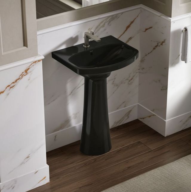 Kohler Cimarron® Black Pedestal-1