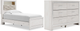 Signature Design by Ashley® Altyra 2-Piece White Twin Bookcase Bed Set-0