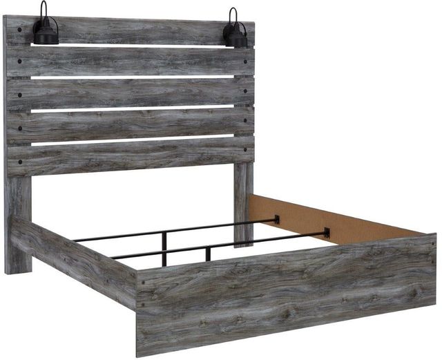 Signature Design by Ashley® Baystorm 3-Piece Gray King Panel Bed Set-1
