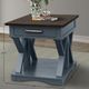 Parker House® Americana Modern Sable End Table with Denim Base-2