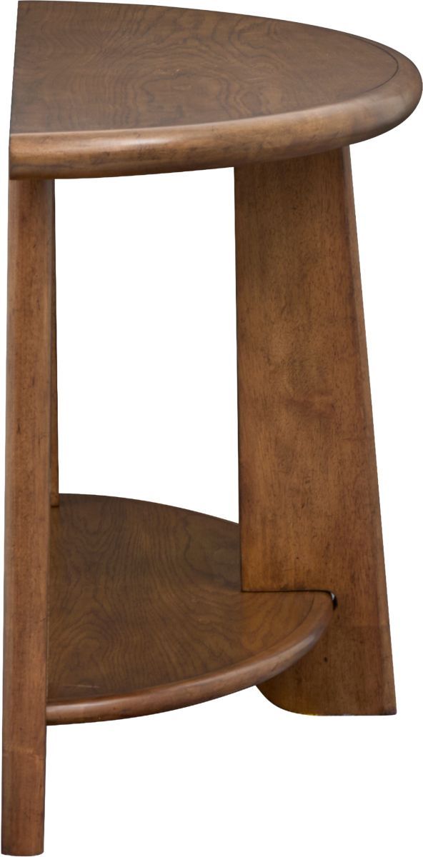 Magnussen Home® Tanner Tawny Brown Demilune Sofa Table-2