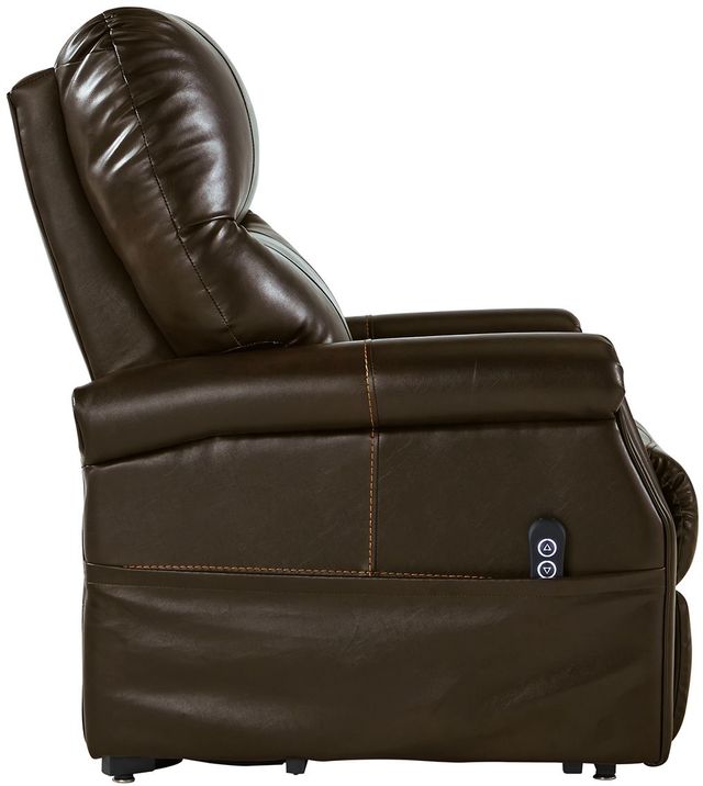 Signature Design by Ashley® Markridge Chocolate Power Lift Recliner-3