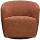 Parker House® Mingle Thatch Terracotta Swivel Glider Accent Chair-1