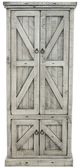 American Heartland Manufacturing Rustic Double Door Pantry-1