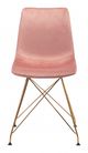 Zuo® Parker Pink Dining Chair-1