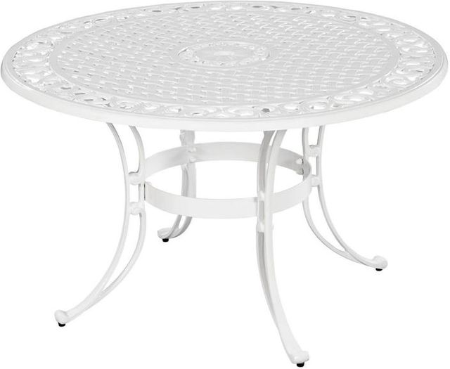 homestyles® Sanibel 5-Piece White Outdoor Dining Set-2