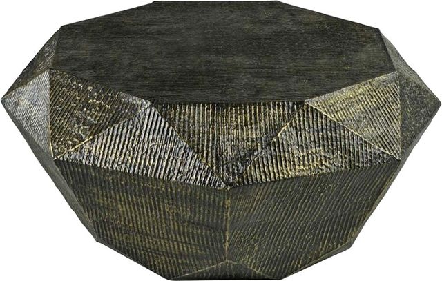 Steve Silver Co. Donato Oil Rubbed Brass Cocktail Table-0