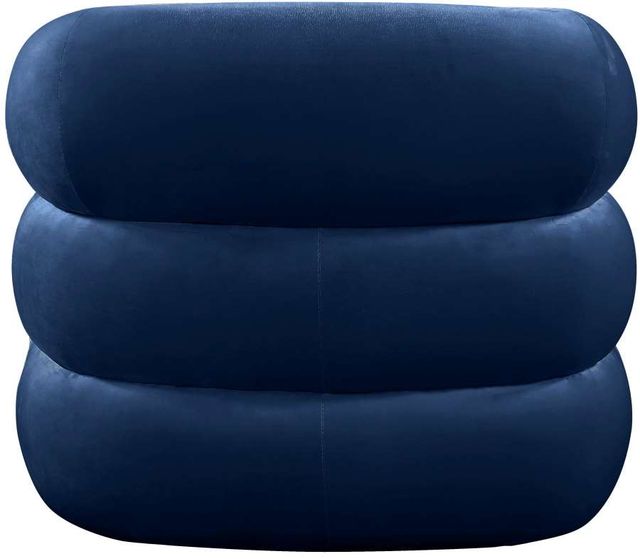 Meridian Furniture Roxbury Navy Velvet Accent Chair-3