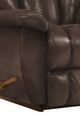 La-Z-Boy® Maverick Walnut Leather Manual Rocking Recliner-1