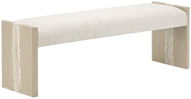 Michael Amini® Lotus Bay Sand Accent Bench-0