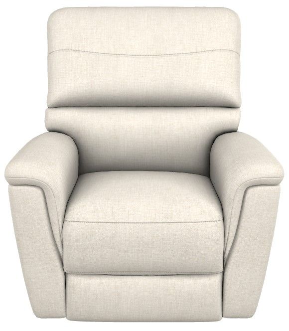 La-Z-Boy® Ava Ivory Power Rocking Recliner with Headrest-1
