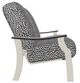 Telescope Casual St. Catherine Agra Classic/Storm Aluminum/Fabric Outdoor MGP Cushion Loveseat with Chestnut Rustic Arms-2