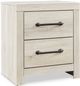 Signature Design by Ashley® Cambeck 5-Piece Whitewash King Panel Headboard Bedroom Set-3