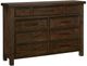 Homelegance® Logandale Brown Dresser-0
