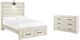 Signature Design by Ashley® Cambeck 2-Piece Whitewash Full Panel Storage Bed Set-0