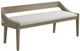 Riverside Furniture Pasadena Casual Taupe/Gray Dining Bench-0