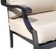 CabanaCoast® Customizable Bloom Aluminum Outdoor Lounge Swivel Rocker Chair-3