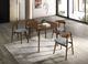 VIG Furniture Modrest Castiano 2-Piece Brown/Gray Dining Chair Set-4