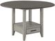 American Wholesale Furniture Palisade Gray Counter Height Table-0