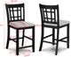 Crown Mark Hartwell Black/Light Gray Counter Chair-2
