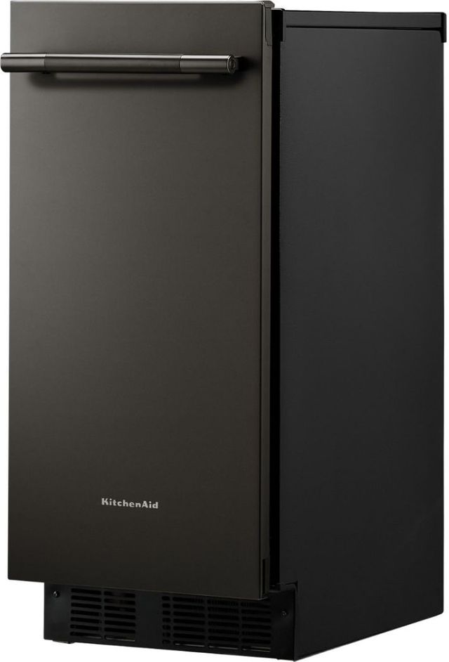 KitchenAid® 15” Black Ore Ice Maker-2
