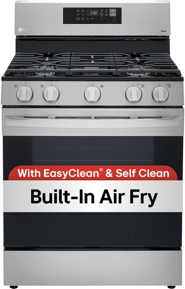 LG 30" Stainless Steel Freestanding Gas Range-2