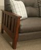 Best Craft Furniture Customizable OM940 Sofa with Oak Legs and Michaels Cherry Stain-2
