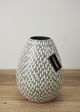 Le Present Drop Wide Dash Grey 8.6" Vase-2