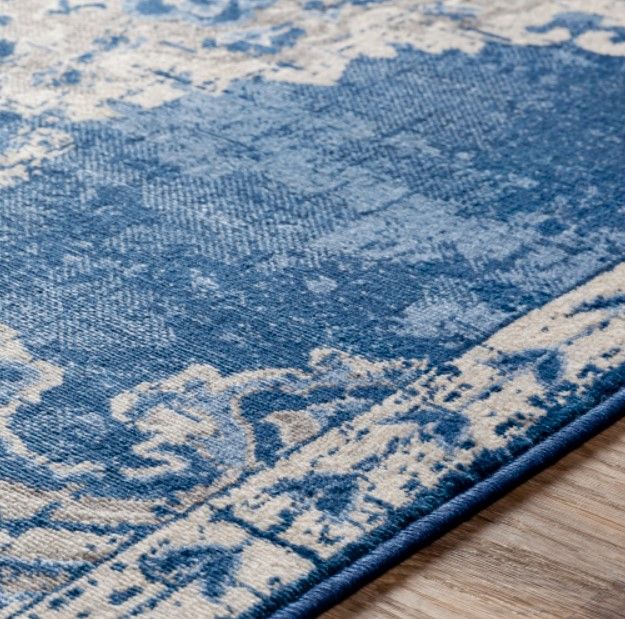 Surya Monaco Denim/Silver Gray 4'x6' Area Rug-4
