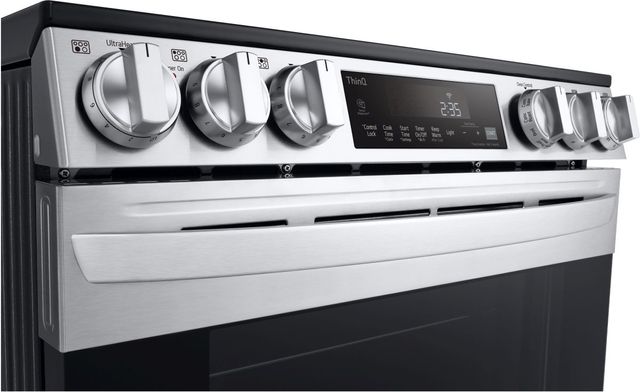 LG 30" PrintProof™ Stainless Steel Slide In Electric Range-6