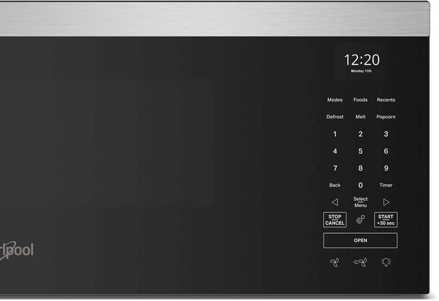 Whirlpool® 1.1 Cu. Ft. Fingerprint Resistant Stainless Steel Over The Range Microwave-3