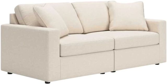 Signature Design by Ashley® Modmax 2-Piece Oyster Small Spaced Sectional Loveseat-0