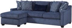 Behold™ Home Bowmore Navy Sofa Chaise