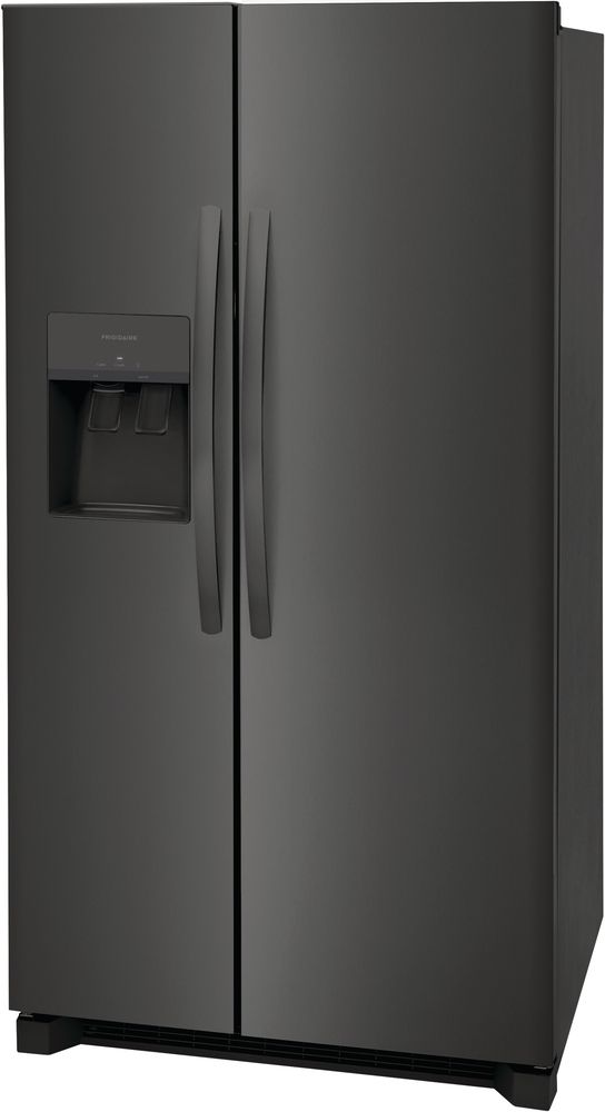 Frigidaire® 36" 25.6 Cu. Ft. Black Stainless Steel Side-by-Side Refrigerator-3