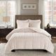 Olliix by Madison Park Duke Champagne Full/Queen Faux Fur Comforter Mini Set-0